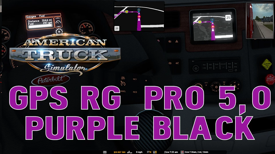 GPS RG PRO 5,0 PURPLE BLACK 5,0