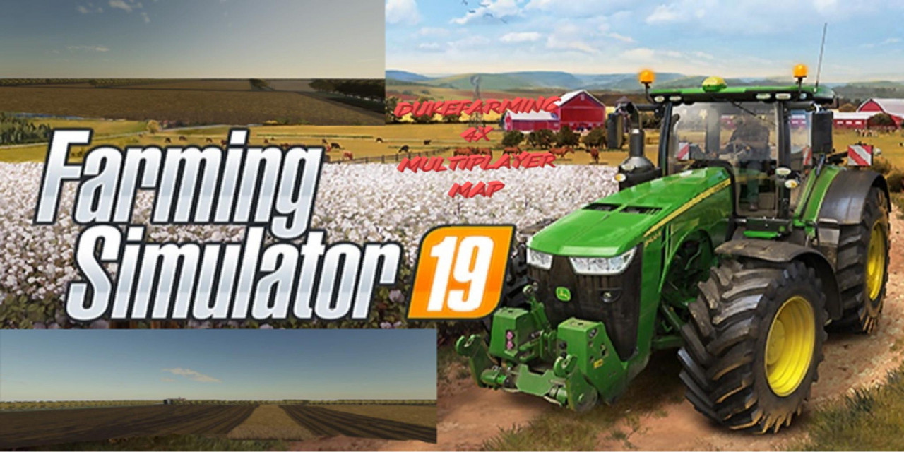 Dukefarming 4x MultiPlayer Map
