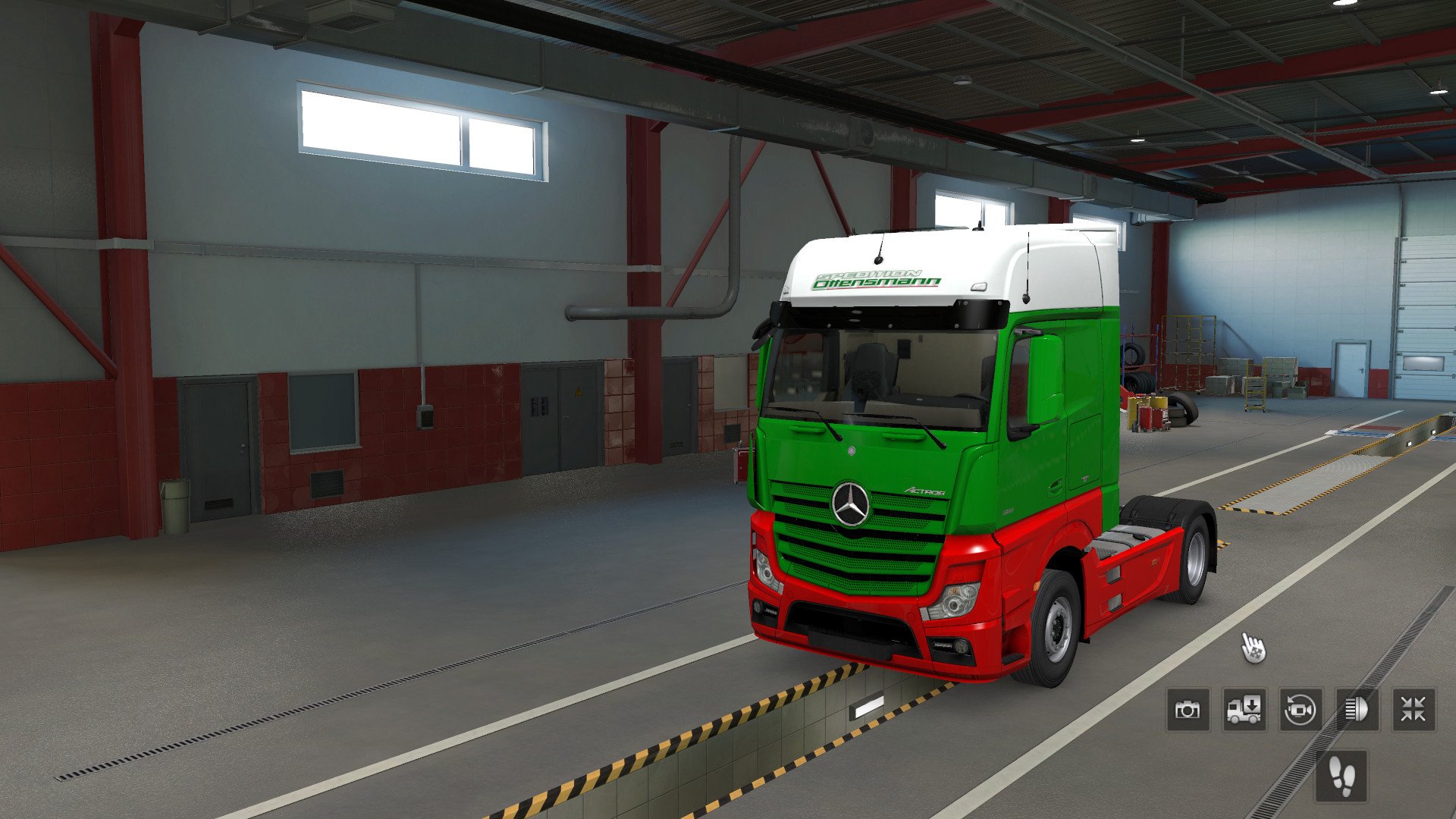 Spedition Ottensmann MB Neuer Actros Giga 1.0 - ETS 2