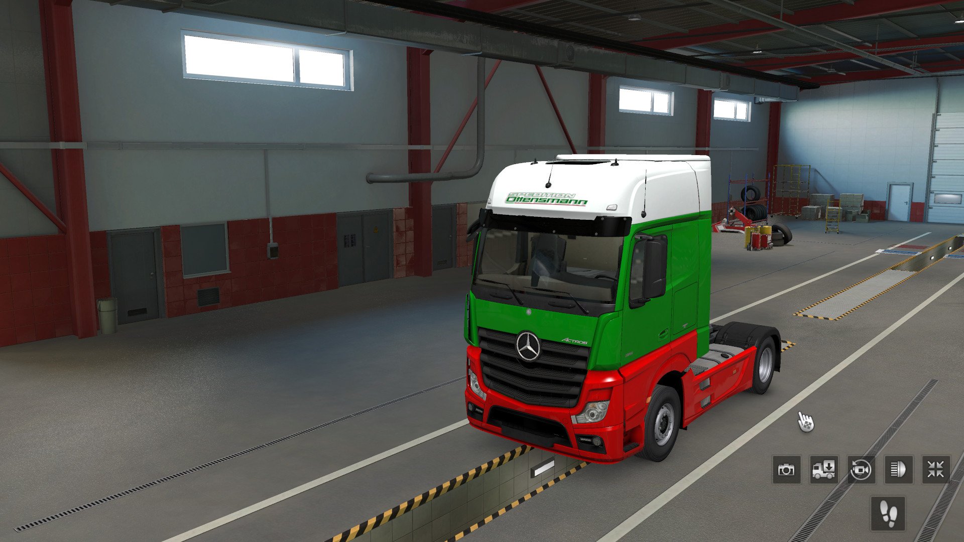 Spedition Ottensmann MB Neuer Actros Giga 1.0 - ETS 2