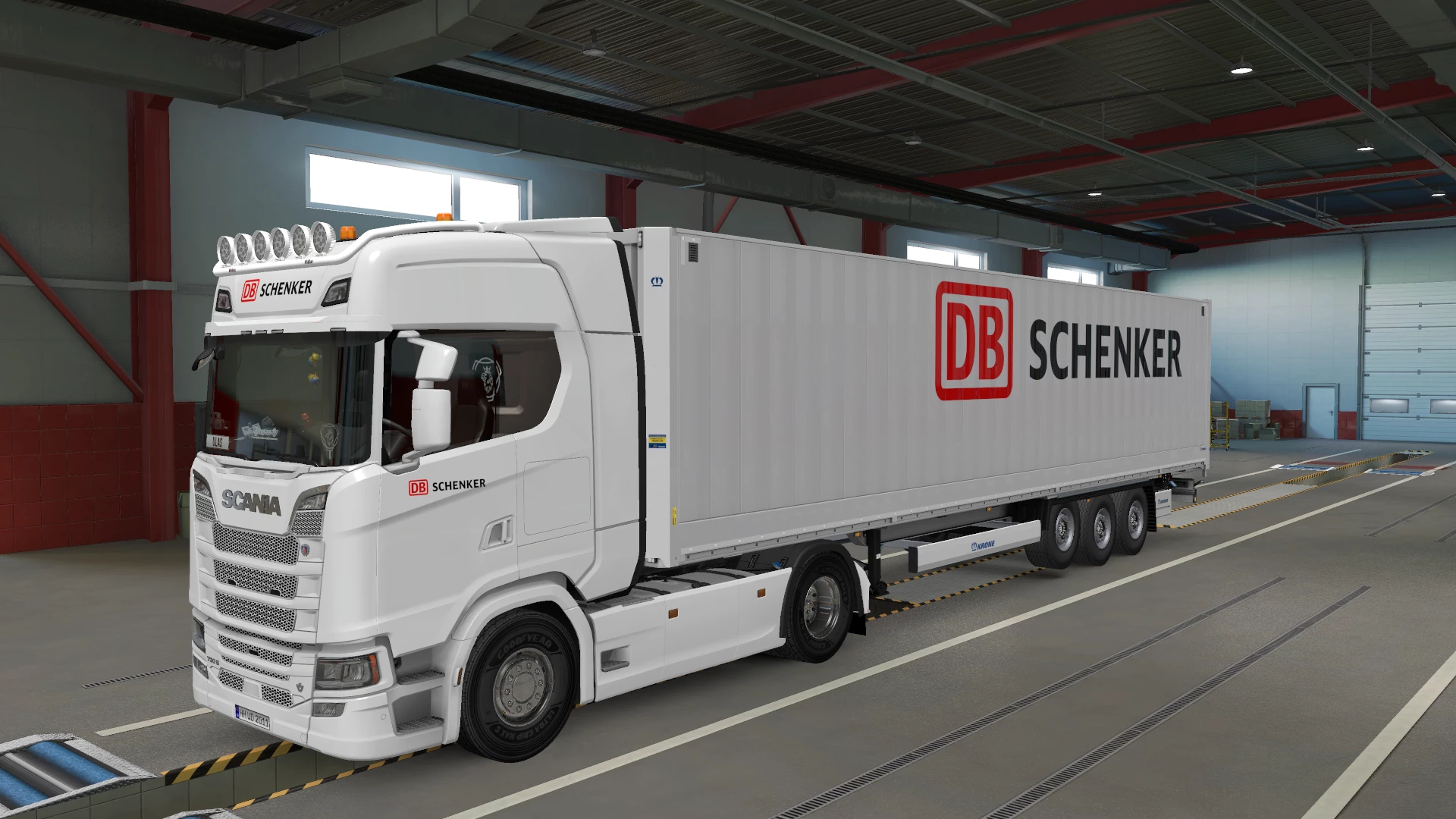 Steam Workshop::Scania DB Schenker Skin