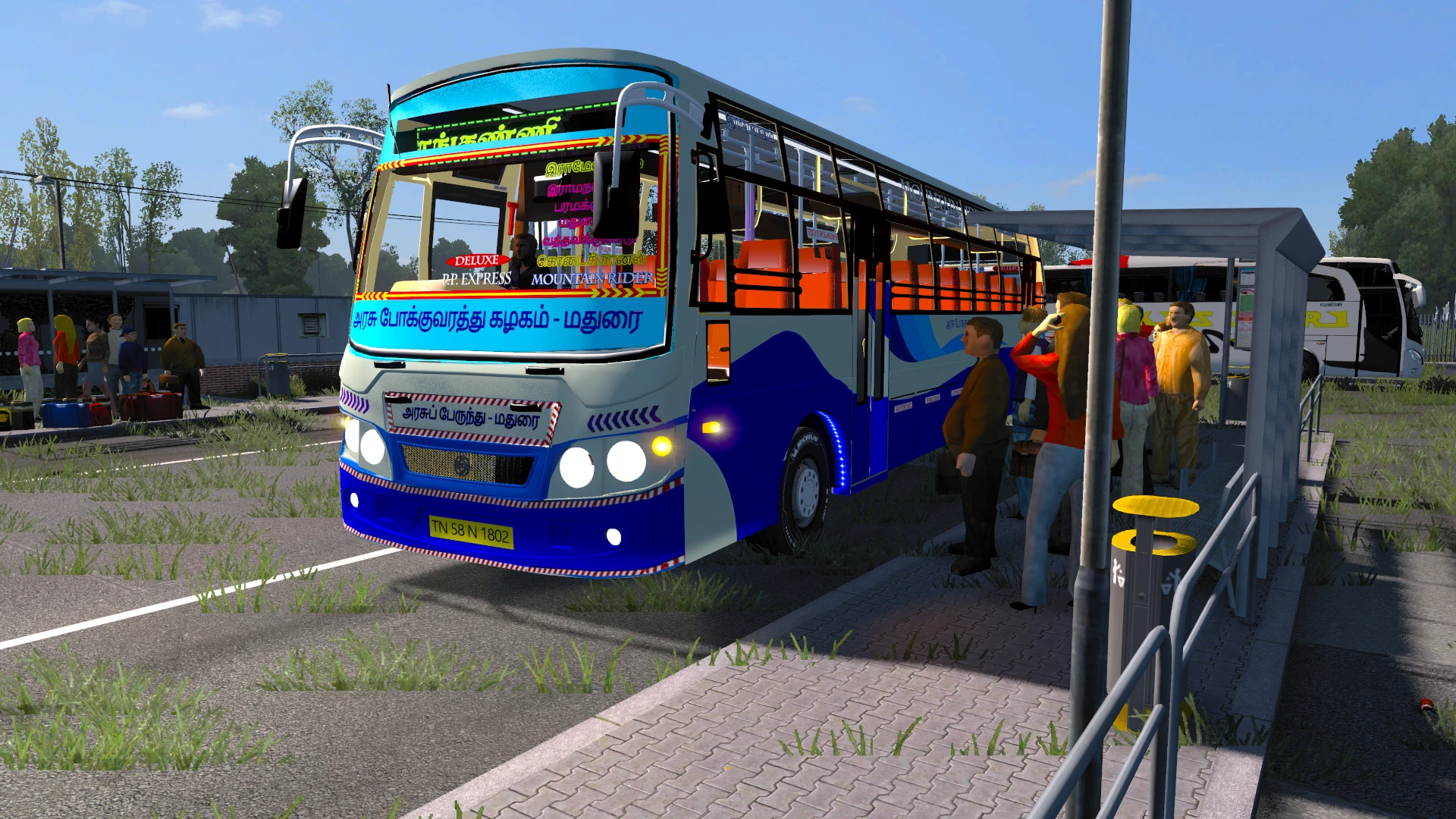 New TNSTC bus mod For 1.37 to 1.39 By BIJUMON 1.37,1.38,1.39 - ETS 2