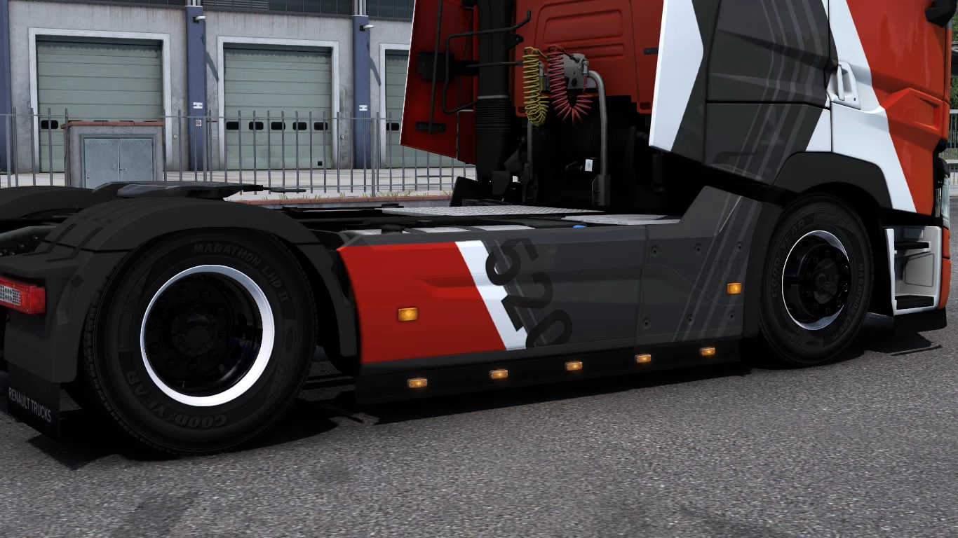 Black & White Rims 1.38, 1.39.x - ETS 2