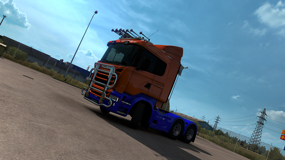 Two Tone Paint for RJL Scania R & Streamline