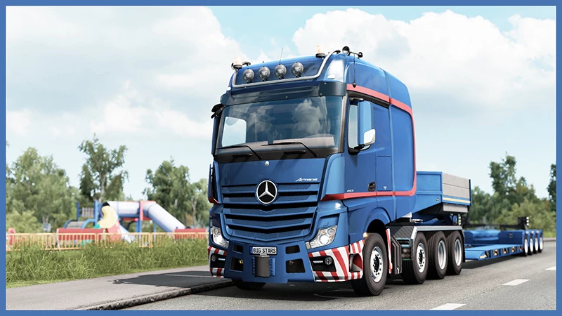 Big Stars - Actros/Arocs SLT v1.7.5 - ETS 2