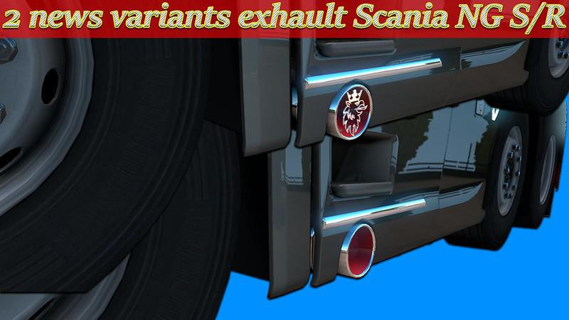 Exhault Scania NG S/R