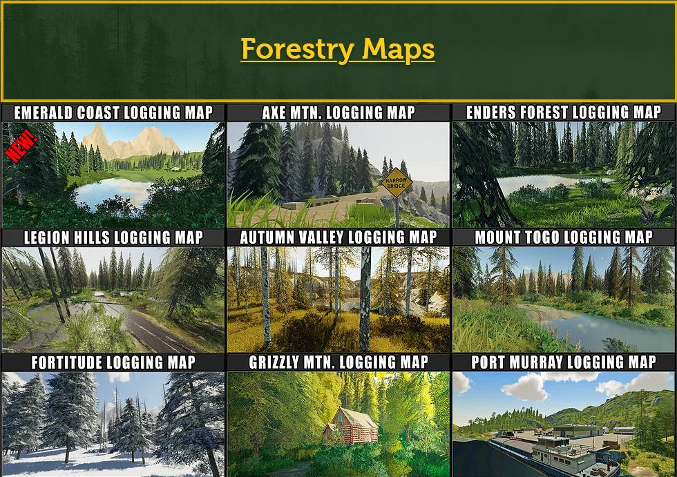FDR Logging Mods Pack OCTOBER - 2020