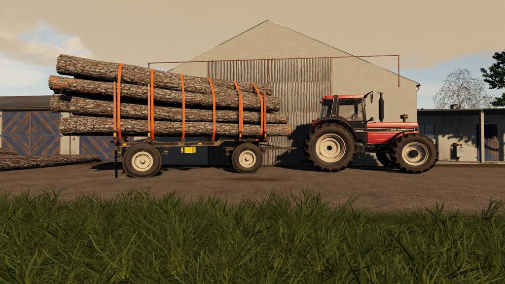 HW80 Wood Trailer
