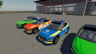 Hyundai Kona police and ambulance v 1.0 thumbnail 3
