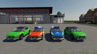 Hyundai Kona police and ambulance v 1.0 thumbnail 4