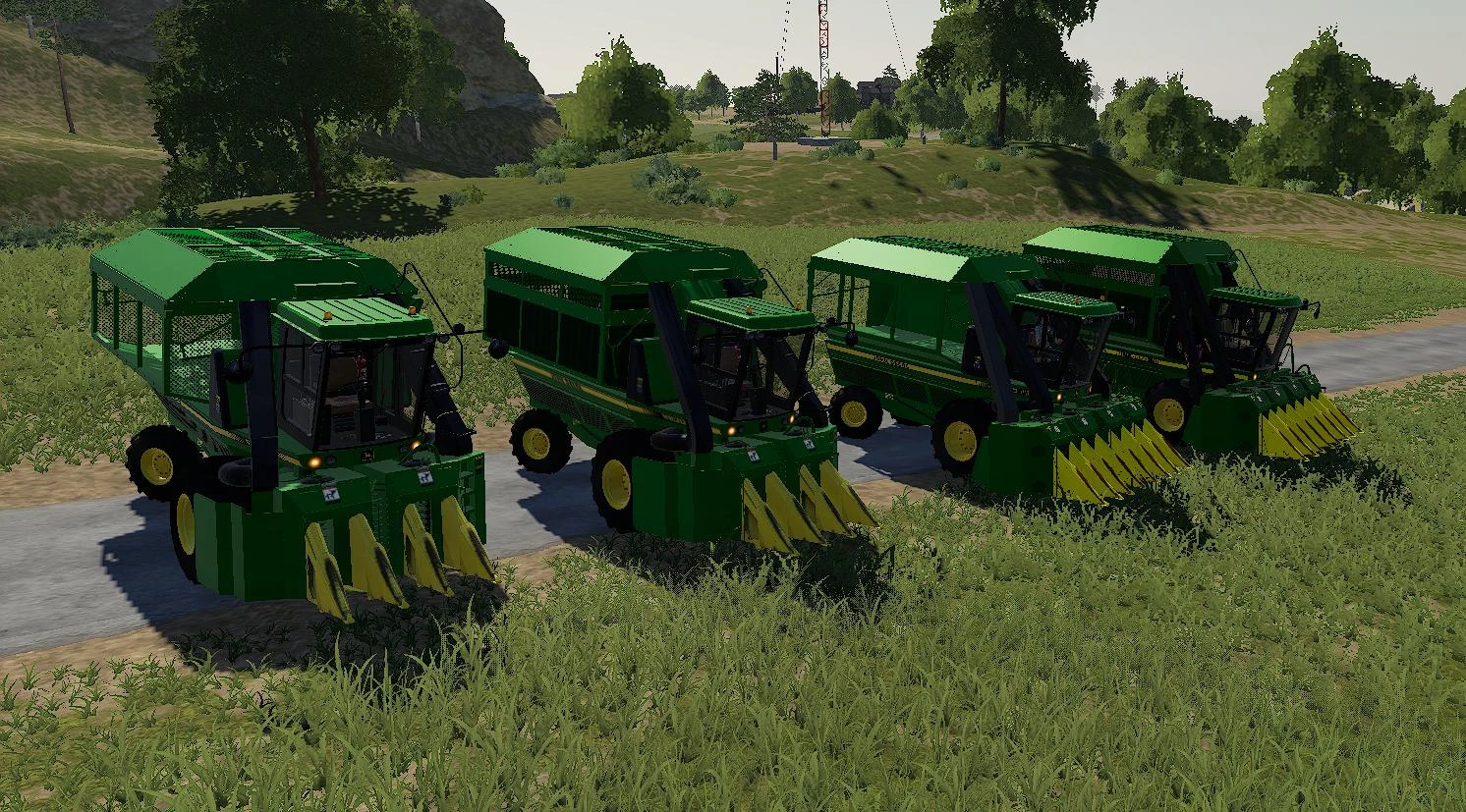 John Deere Cotton Pickers v 0.8