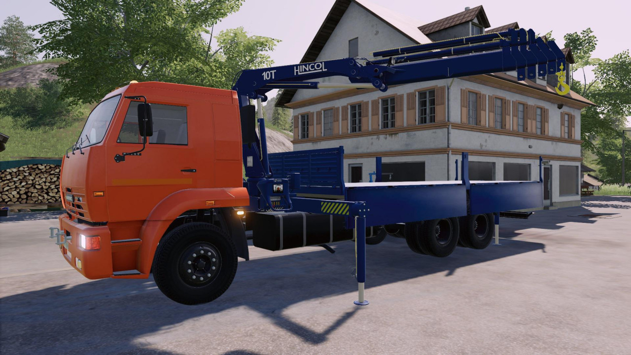 Kamaz 65117 PICKER CRANE