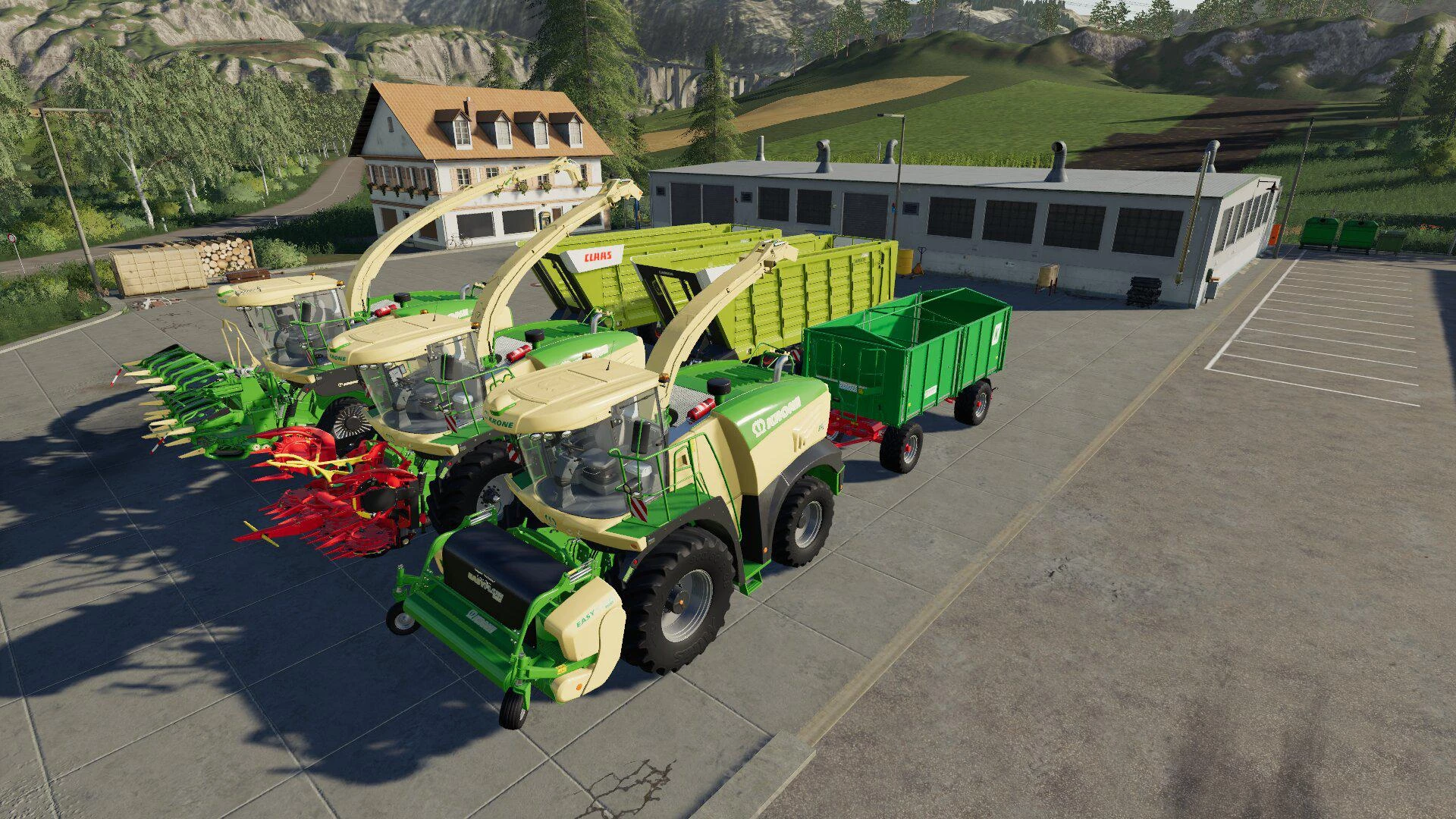 Krone BIG X 580 Pack v 1.0.3.0