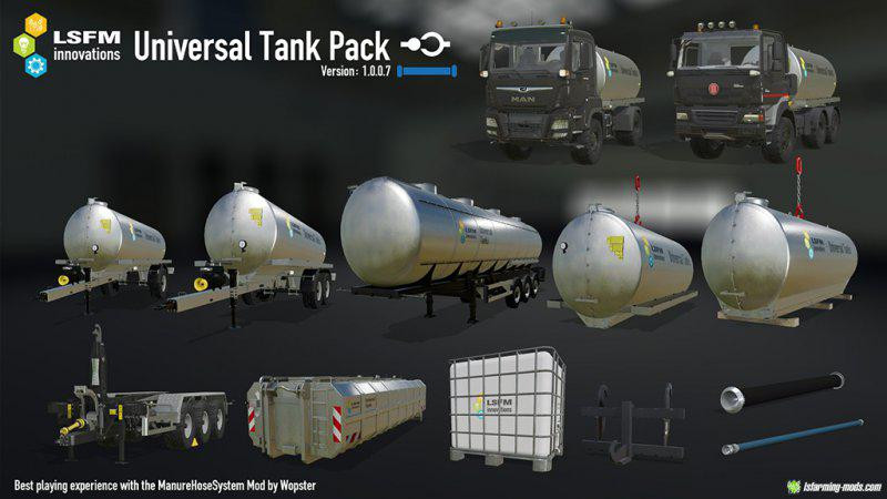LSFM UNIVERSAL TANK PACK