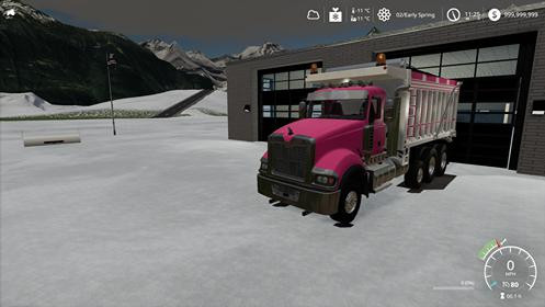 Mack Titan dump truck
