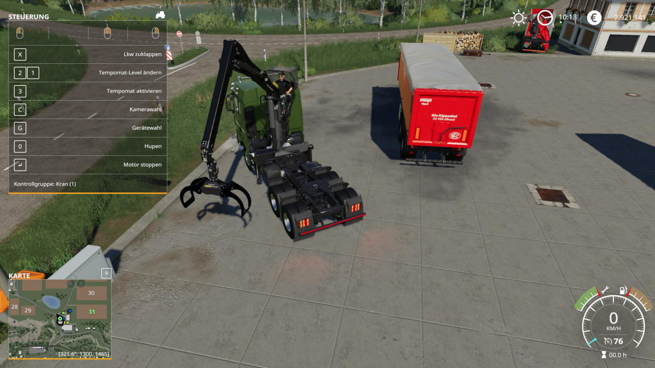MAN TGX Forst Semi