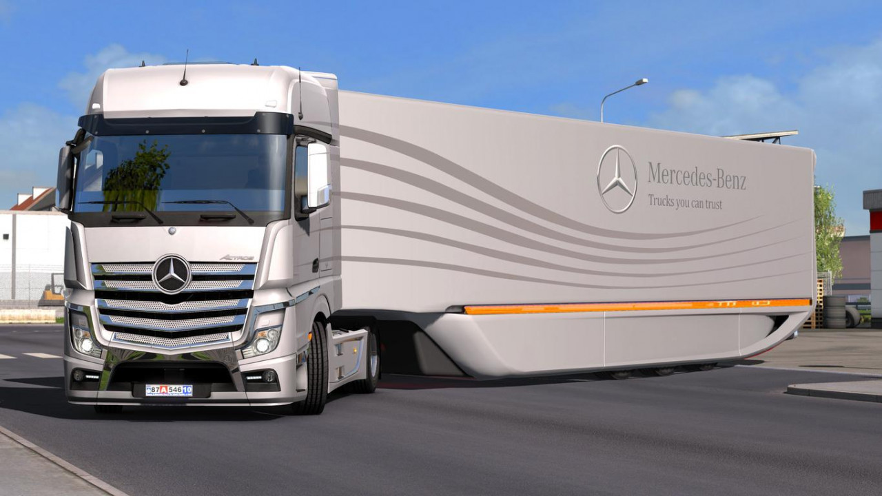 Mercedes AeroDynamic Trailer 1.38 -1.39