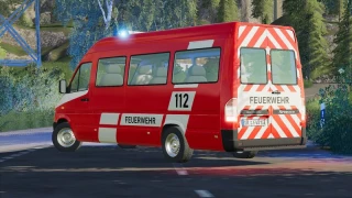 Mercedes Sprinter W904 fire brigade and civil v 1.1 thumbnail 3
