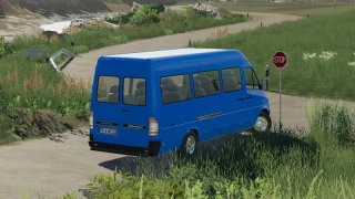 Mercedes Sprinter W904 fire brigade and civil v 1.1 thumbnail 4