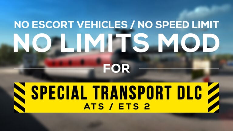 No Limits Mod for Special Transport DLC