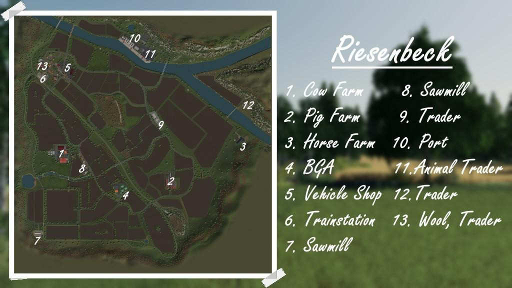 Riesenbeck Map