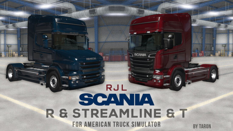 RJL Scania R, Streamline & T port for ATS