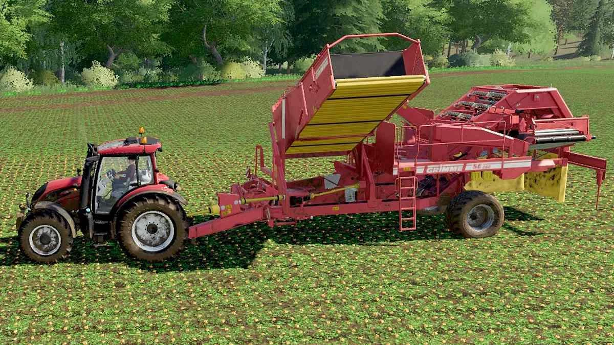 Root Harvester Pack Grimme SE 260 v 1.0