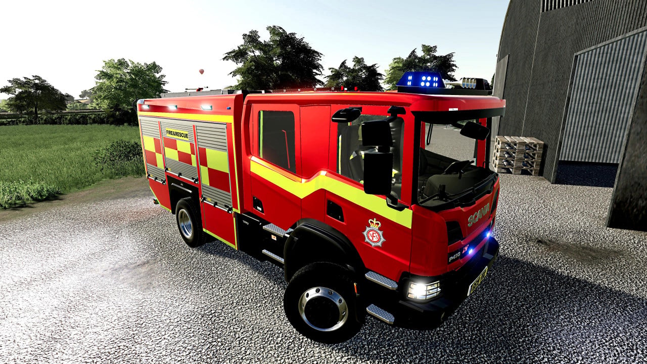 SCANIA UK FIRE ENGINE