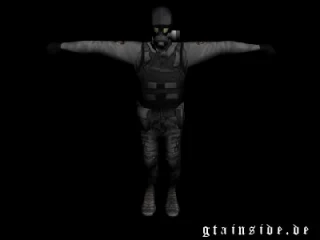 SWAT gas mask