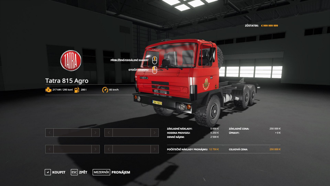 Tatra 815 Agro Oficialni JZD STRAZNICE