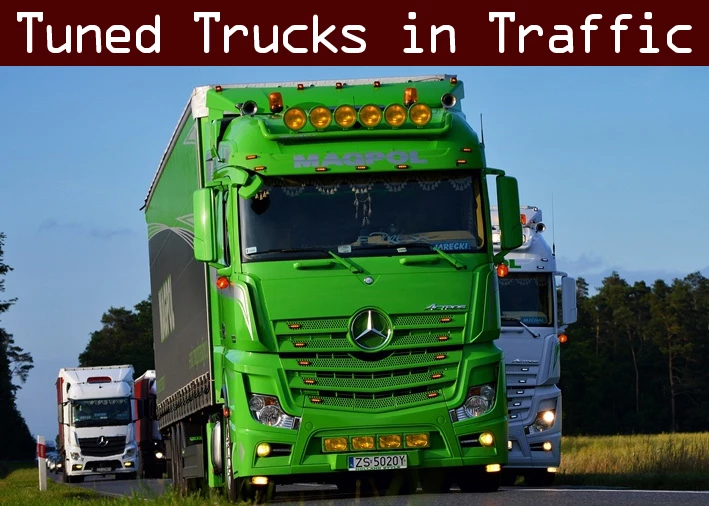 Tuned Truck Traffic Pack by TrafficManiac