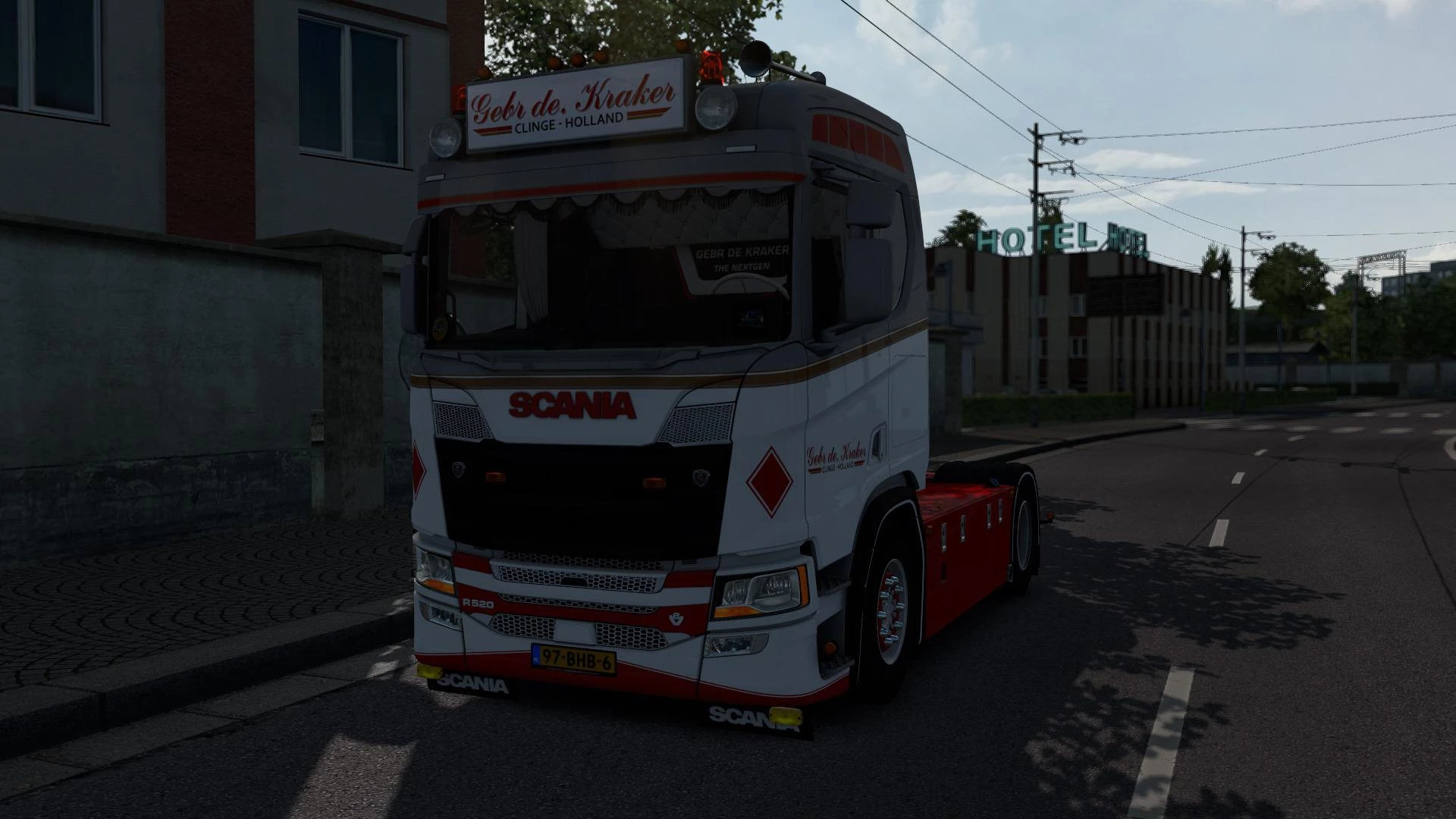 Scania R520 Gebr De Kraker Transport 1 - ETS 2