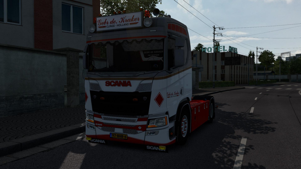 Scania R520 Gebr De Kraker Transport