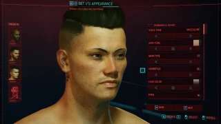 Asian Male V Preset