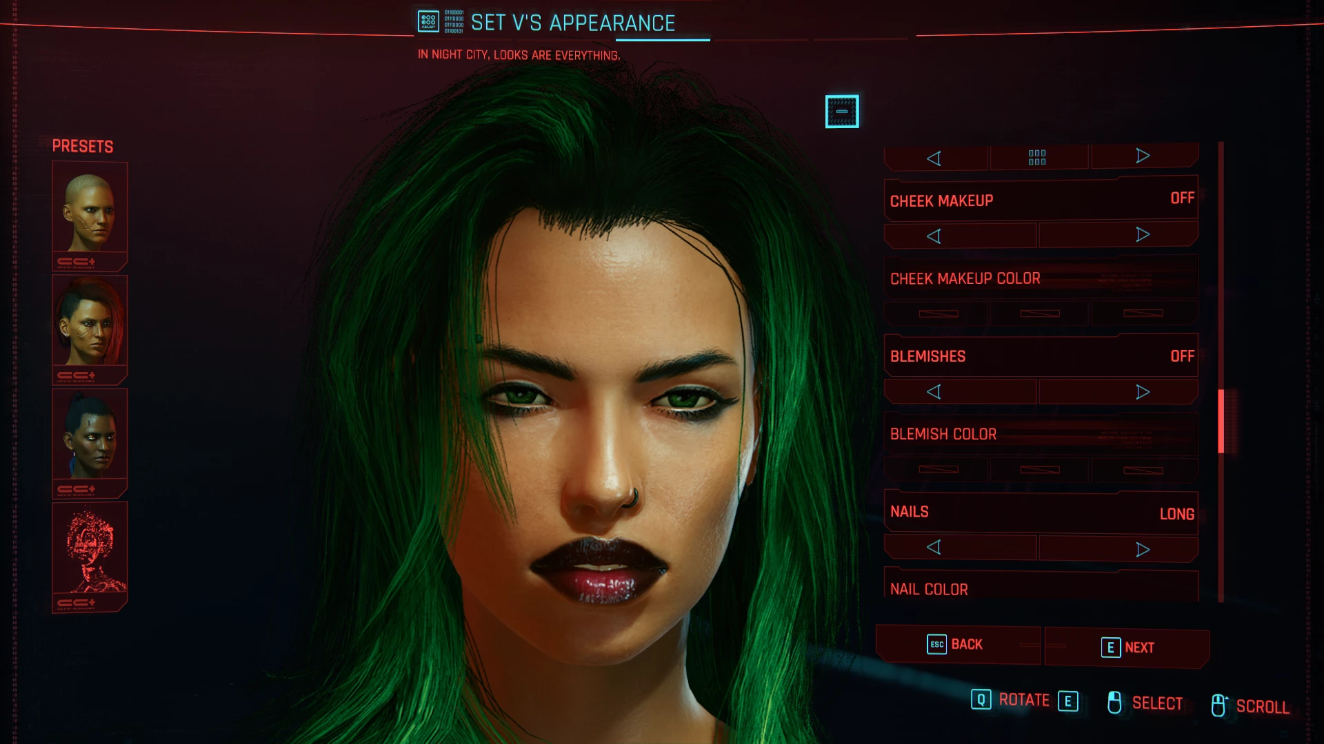 MU) Keila - (Character Preset Female) Final - Cyberpunk 2077