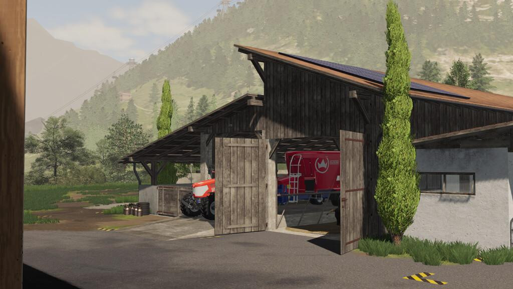 Alpine Cow Barn