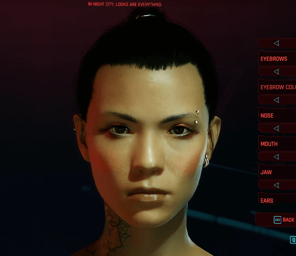 Bijin Presets - Female 2 1 - Cyberpunk 2077