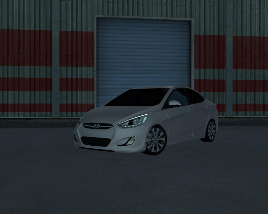 Hyundai Accent Blue 2010 V6 1.39