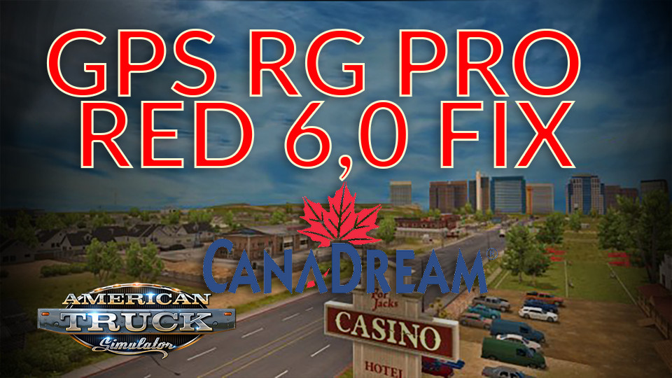 GPS RG PRO RED FIX CanaDream