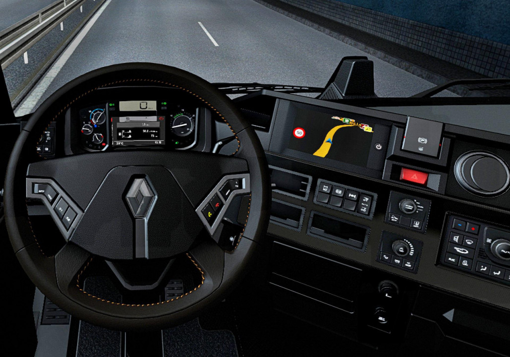 Dark interior for Renault Range T