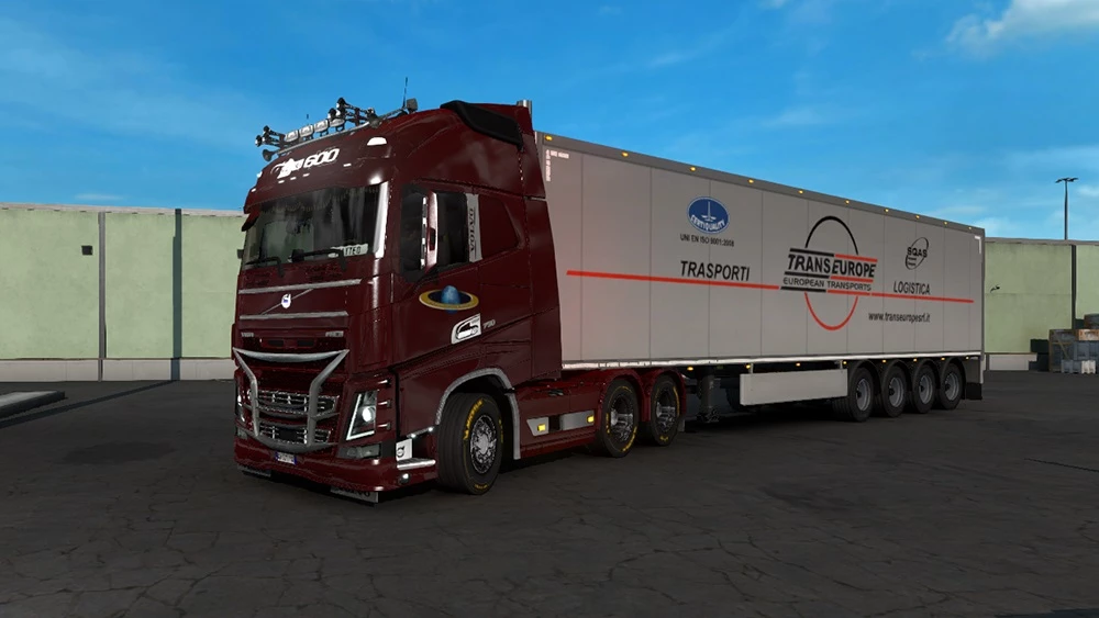 Cargo Trailer Transeurope 1.0 - ETS 2