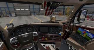 BEIGE INTERIOR FOR FREIGHTLINER CASCADIA 2019 FOR ATS 0.9 thumbnail 2