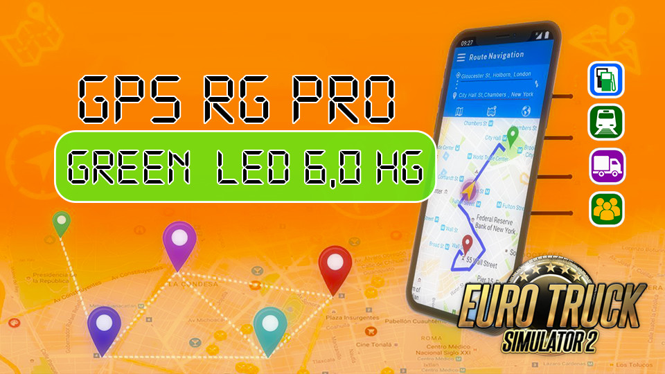 GPS RG PRO GREEN LED HG