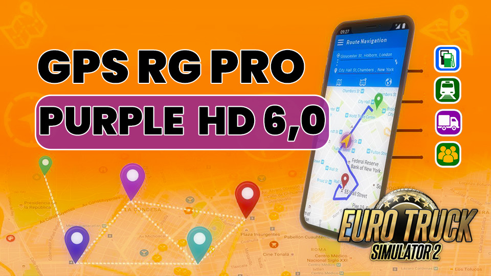 GPS RG PRO PURPLE HD