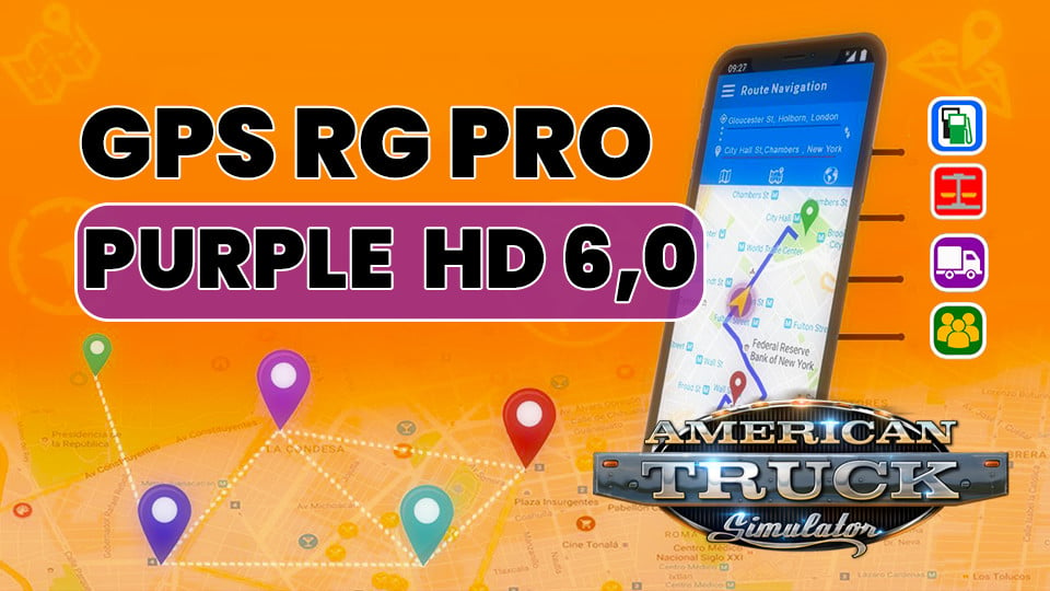 GPS RG PRO PURPLE HD