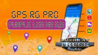 GPS RG PRO PURPLE LED HD 6,0 thumbnail 2