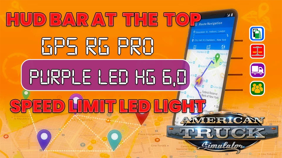 GPS RG PRO PURPLE LED HG 6,0