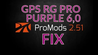 GPS RG PRO PURPLE Promods FIX 6,0 thumbnail 6