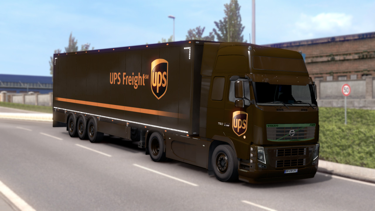 UPS Cargo Skin Pack