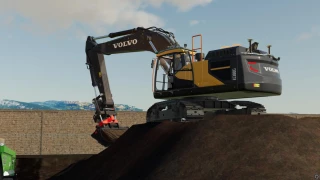 Volvo ec 380 with much extra lights v 1.0 thumbnail 2